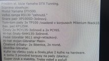 El. bicie YAMAHA DTX500 (tuning)