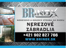 Nerezové zábradlie + kovovýroba