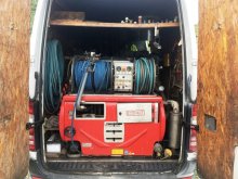 Mercedes Sprinter s vysokotlakovým zariadením