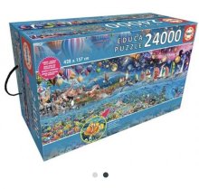 Zarámované puzzle 24 000ks