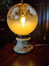 SKLENENÁ LAMPA MEZZEGA