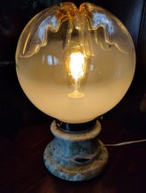 SKLENENÁ LAMPA MEZZEGA
