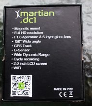 Kamera do auta Xmartian Dc1