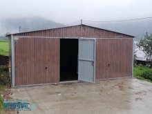 Plechová garáž 6x5 m záhradný domček stavebná búda
