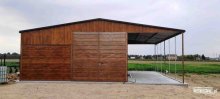 Plechová garáž 6x5 m záhradný domček stavebná búda