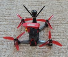 Dron full acro/kvadrokoptéra 160mm 4S