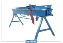 Ručná ohýbačka na plech Baubras ZGR 2640/0,8mm