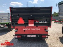 Palaz 8T dvojnápravový príves
