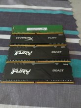 32GB KIT Hyper X fury 16gb/ Kingston Fury 16gb RGB