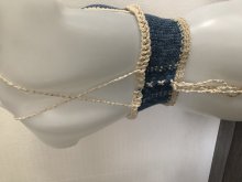 ručne háčkovaný crop top