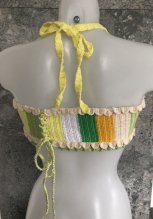 ručne háčkovaný crop top