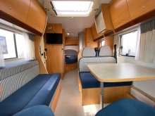 Obytné automobil Fiat Hymer Karavan