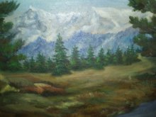 Horská krajina - Tatry