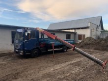 Preprava stavebných materiálov hydraulická ruka