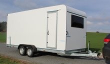 Príves Tomplan TFS 500T 2,7t, rampa, okno, dveře
