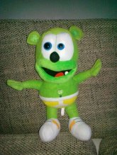 plysovy gumi macko  gumy macko NOVY