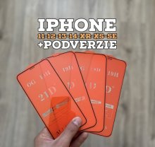 Ochranné sklo iPhone 11,12,13,14,XR,XS,SE,SE3