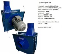 Ventilátor pílin profi ergo