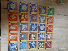Pokémon samolepky 1. série z roku 1999