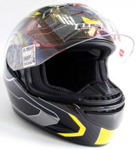 Prilba LS2 FF351 ATMOS black yellow