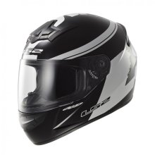 Prilba LS2 FF352 ROOKIE FLUO Black-White M