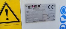 Simex T450 kotúčový ryhovač