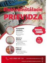 Elektroinštalácie  - Prievidza a okolie
