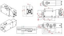Hydraulický proporcionálny brzdový ventil traktora