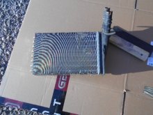radiator kúrenia na Clio, na Swift na fotke
