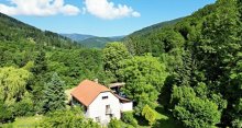 Dom s jazierkom a potokom