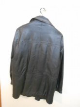 kožený kabat pánsky na fotke velkosť L/XL