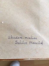 obraz českého maliara ( Dalibor Mareček )...