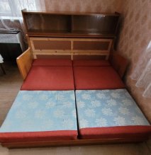 rozkladacia sedačka s úložným priestorom