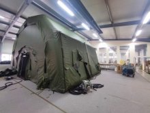 Práca vo fabrike – výroba PVC plachiet, zámočnícke