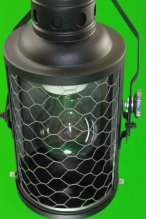 Starožitná zreštaurovaná divadelná lampa