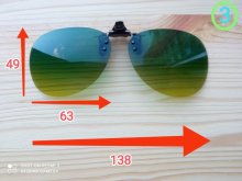 klipy na dioptrické okuliare UV 400 filter č.1-9