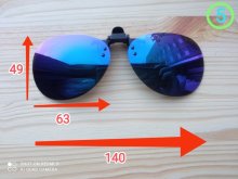 klipy na dioptrické okuliare UV 400 filter č.1-9