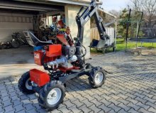 Minibager JMEKA kolesovy KN3 9HP Benzín/manual