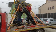 K.T.S Hydraulická ruka za traktor 5,3 M- 7,5 M