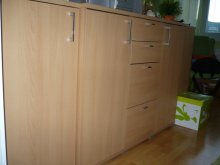 3ks komody+pisaci stol rohovy