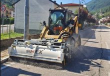 Simex Fréza PLB 400 na asfalt a beton