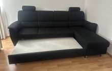 Sedacia súprava rohová s taburetkou