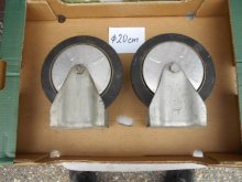 kontajnerové otočné kolesá 4ks 20cm nosnosť 250kg