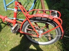 mestský skladací bicykel