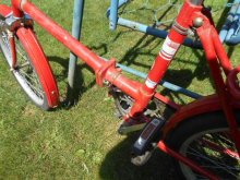 mestský skladací bicykel