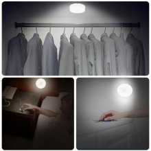 Nočné svetlo s 8 LED svetlami, čidlom pohybu