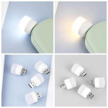 5x USB Plug LED Nočné svetlo