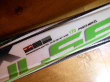 lyže Fischer pulse rx 170 cm + palice, R16