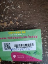 Darujem sim kartu aj s kreditom