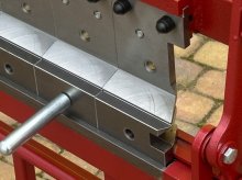 Ľahká Segmentová ohýbačka so stojanom SGR 650/1mm+